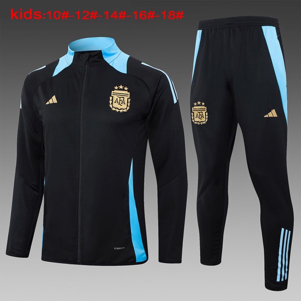 Niños Chandal Argentina 2024/25 Negro 3